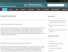 Tablet Screenshot of emslinux.com